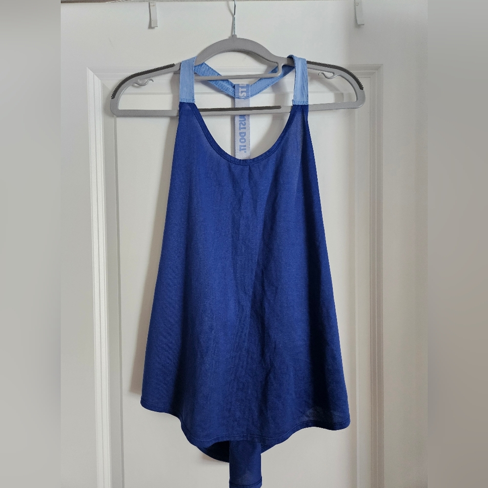 Blue Nike Dri-fit Tank size M